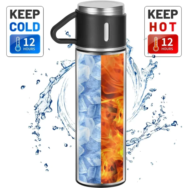 VACUUM Thermos de café - Acier inoxydable