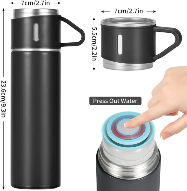 VACUUM Thermos de café - Acier inoxydable