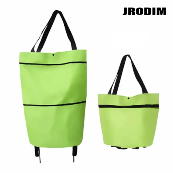 Sac shopping 2 en 1-Vert